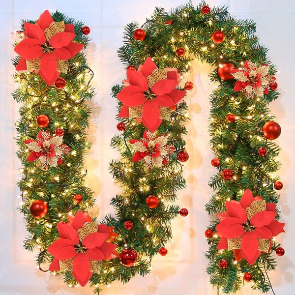 Spread The Holiday Cheer With Duqaa's Beautiful Christmas Garlands! 🎉 Our Collection Features Everything From Evergreen To Citrus Garlands, All Made With Love And Quality Materials. Make Your Home Shine This Season! #Duqaa #Christmas #Handmadedecor