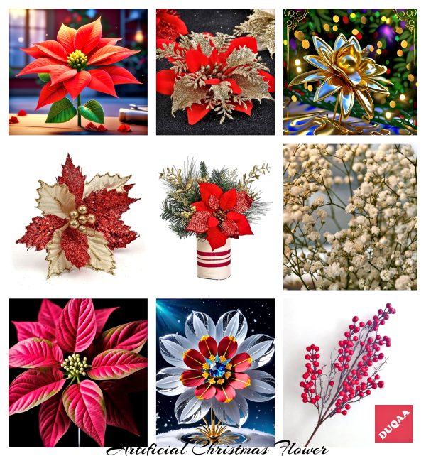 Looking For The Perfect Christmas Decorations? Look No Further! 🎁🌺 Duqaa Is Here To Provide You With High-Quality Artificial Flowers And Festive Decor, All Made In India. Let’s Make This Holiday Season Bright And Beautiful! #Duqaa #Christmasmagic #Supplier