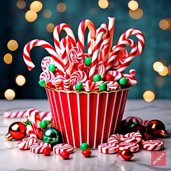 Transform Your Holiday Decor With Our Exclusive Candy Cane Decorations! 🎉 Made From Durable Acrylic, They’re Designed For Easy Handling And Endless Festive Fun. Don’t Miss Out On These Must-Have Ornaments For Your Christmas Tree! #Duqaa #Christmas #Gardenproducts