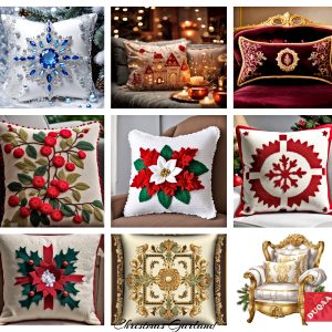 Elevate Your Holiday Spirit With Our Exclusive Christmas Cushions From Duqaa! 🎄✨ Perfect For Adding A Festive Touch To Your Home Decor. Explore Our Unique Collection And Make Your Celebrations Even Cozier! #Duqaa #Christmasdecor #Handicrafts