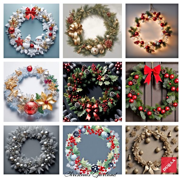 This Holiday Season, Let Duqaa's Beautiful Christmas Wreaths Welcome Your Guests! 🎊🌼 Made With Premium Quality Materials, Our Wreaths Are Not Just Decorations; They’re A Statement Of Style And Warmth. Get Yours Now! #Duqaahandicrafts #Christmasseason #Wholesaler