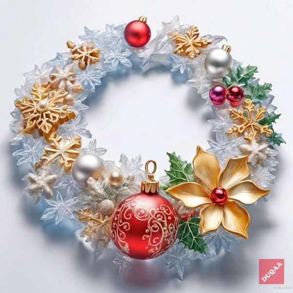 Get Ready To Deck The Halls With Duqaa's Stunning Christmas Wreaths! 🎄✨ Our Exquisite Designs, Adorned With Natural Dry Flowers And Festive Accents, Will Make Your Holiday Season Truly Special. Elevate Your Decor With Our Premium Quality Wreaths And Garlands! #Duqaahandicrafts #Christmasdecor #Handmadejoy