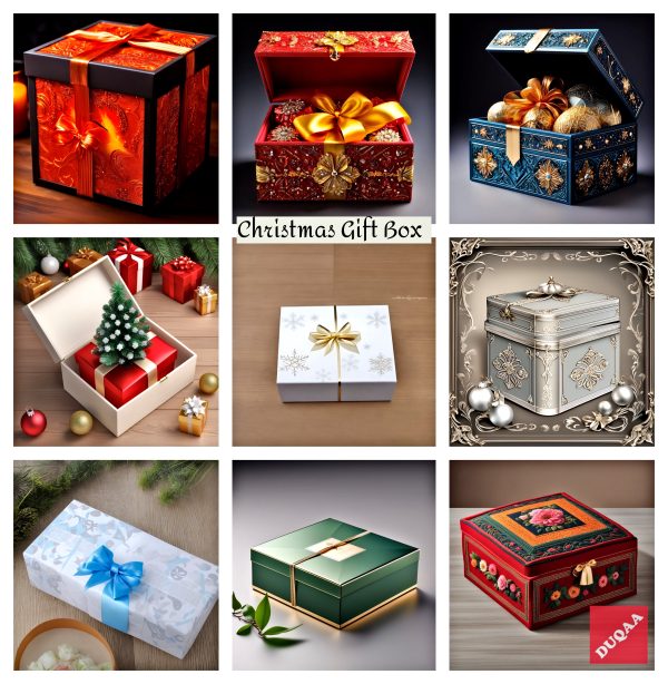 This Christmas, Indulge In The Luxury Of Giving With Duqaa's Stunning Gift Boxes. Thoughtfully Curated To Spread Joy And Warmth, Our Collection Is Perfect For Making Your Loved Ones Feel Cherished. Discover The Art Of Gifting With Us! 🎄💖 #Duqaahandicrafts #Giftideas #Christmascheer