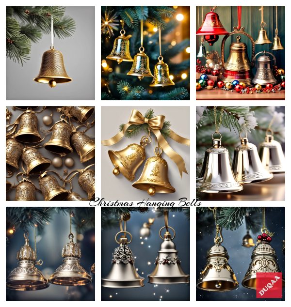 Elevate Your Holiday Decor With Duqaa's Exquisite Christmas Bell Ornaments! 🎄✨ These Stunning Hanging Bells Not Only Add A Festive Touch But Also Evoke A Sense Of Nostalgia. Available In Vibrant Red, Silver, And Gold, They Are Perfect For Adorning Your Christmas Tree Or Enhancing Any Space. Celebrate The Season In Style! #Duqaa #Christmasdecor #Handicrafts