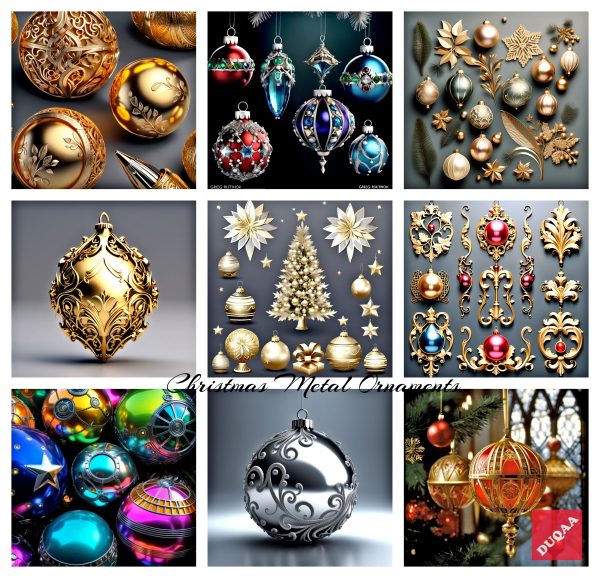 Bring The Magic Of The Season Into Your Home With Our Stunning Christmas Metal Ornaments! 🎄✨ Each Piece Is Crafted With Care, Ensuring A Festive Ambiance That Lasts. Explore Our Unique Collection And Find The Perfect Ornament To Make Your Holiday Celebrations Even More Special! #Duqaa #Handicrafts #Christmasdecor