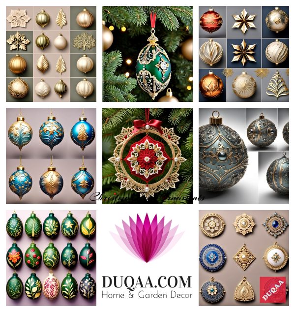Celebrate The Joy Of The Season With Our Exclusive Christmas Tree Ornaments, Meticulously Crafted To Enhance Your Holiday Spirit. At #Duqaa, We Bring You The Finest In Decorative Artistry, Ensuring Your Festivities Are Nothing Short Of Spectacular. 🎉🌲 #Gardenproducts #Exporter