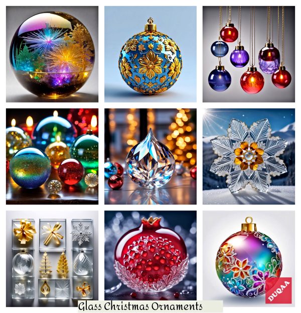 Looking For The Perfect Holiday Decorations? Look No Further! Duqaa Offers A Stunning Range Of Handmade Glass Christmas Ornaments That Will Bring Joy To Your Home. 🎊🌈 Mix And Match Our Unique Styles To Create A Festive Atmosphere This Season! #Supplier #Christmasvibes #Duqaahandicrafts