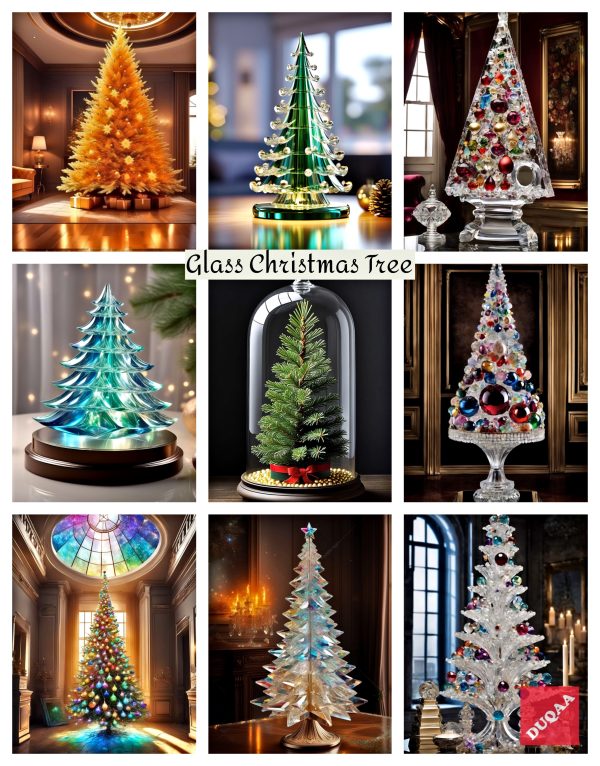 Discover The Enchanting World Of Duqaa Handicrafts, Where Tradition Meets Elegance! Our Handmade, Handblown Borosilicate Glass Christmas Tree Decorations Are Crafted With Care In India. Illuminate Your Festive Season With Our Decorative Gold Fitted Glass Christmas Trees Featuring Led Lights. Elevate Your Home And Garden Decor With Our Exquisite Range Of Products. 🌟🎄 #Duqaa #Handicrafts #Christmasdecor