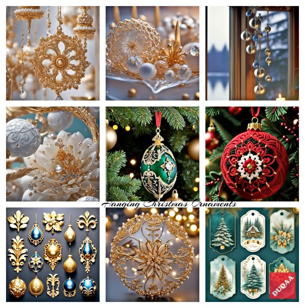Discover The Enchanting World Of Duqaa Hanging Christmas Ornaments! As A Leading Manufacturer And Exporter Of Christmas Decorative Products From India, We Offer A Wide Variety Of Multicolor Ornaments, Baubles, And More To Elevate Your Holiday Decor. 🎄✨ #Duqaa #Duqaahandicrafts #Christmasdecor