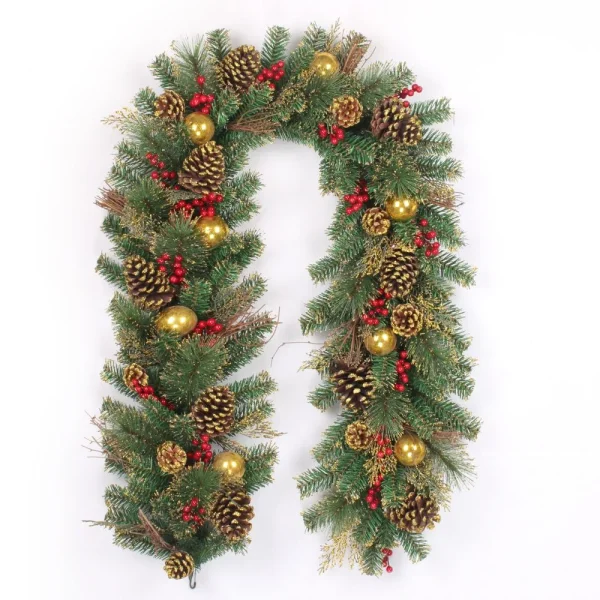 Celebrate The Spirit Of Christmas With Duqaa's Premium Garlands, Designed To Bring Elegance And Charm To Your Decor. As A Trusted Importer And Exporter, We Are Committed To Quality And Craftsmanship. Explore Our Festive Offerings Today! 🎈🌿 #Distributors #Christmastradition #Evergreengarland