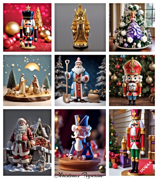 Bring The Holiday Spirit Home With Duqaa! 🎉 We Are Proud To Be A Leading Exporter Of Christmas Decorative Products, Providing Beautiful Figurines And Props That Add Charm To Your Celebrations. #Duqaa #Christmasprops #Supplier
