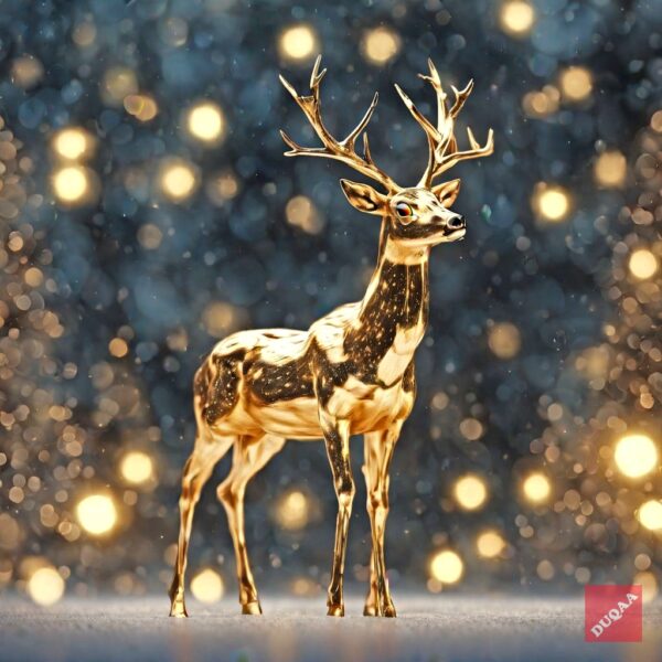 This Holiday Season, Let Our Christmas Reindeer Figurine From Duqaa Be The Centerpiece Of Your Festive Decor! 🌟🎅 Proudly Manufactured And Exported From India, Our Unique Handicrafts Are Perfect For Spreading Cheer And Joy. Elevate Your Christmas With Us! #Manufacturer #Christmasspirit #Duqaa