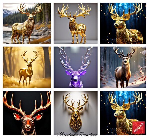 Discover The Joy Of The Season With Duqaa's Delightful Christmas Reindeer Figurine! Our Commitment To Quality As A Manufacturer And Exporter Of Decorative Products Makes Us Your Go-To Source For Holiday Cheer. ❄️🦌 #Duqaa #Importer #Christmasmagic