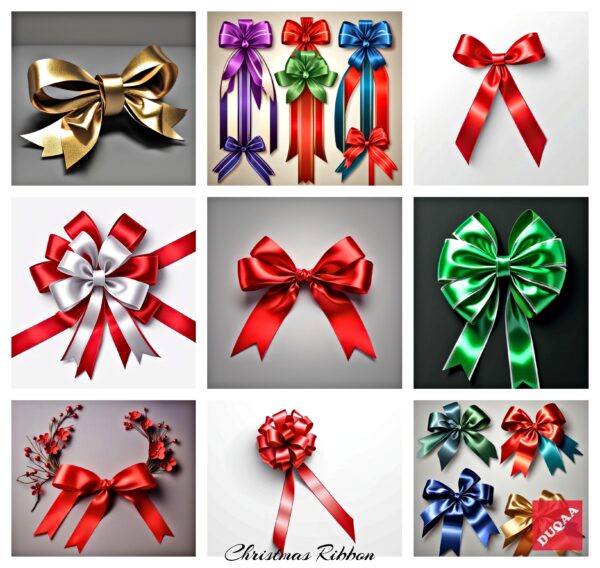 Experience The Luxury Of Duqaa's Christmas Ribbons, Where Tradition Meets Elegance. As A Distinguished Manufacturer And Exporter, We Bring You The Finest Decorative Products To Enhance Your Holiday Spirit. Make This Season Unforgettable! 🎈❄️ #Wholesaler #Christmasstyle #Duqaa