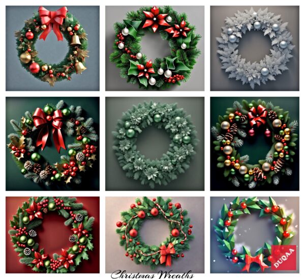 Embrace The Spirit Of The Season With Duqaa's Elegant Christmas Wreaths! 🌲 As A Dedicated Manufacturer And Exporter, We Take Pride In Offering Unique Decorative Products That Enhance Your Holiday Experience. Let’s Create Beautiful Memories Together! #Importer #Christmasdecor #Duqaahandicrafts