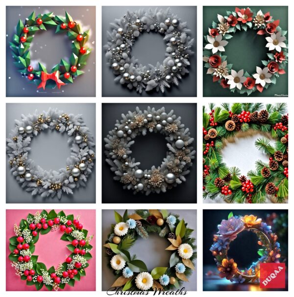 Celebrate The Joy Of The Season With Duqaa's Elegant Christmas Wreaths! 🎉 Our Commitment To Quality And Craftsmanship Shines Through In Every Piece We Manufacture And Export. Make Your Holidays Special With Our Unique Decor! #Importer #Christmasdecor #Duqaahandicrafts