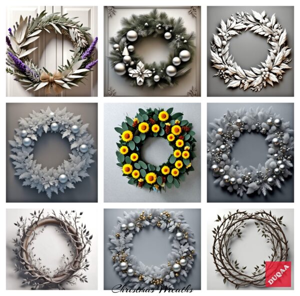 This Holiday Season, Let Duqaa Be Your Go-To For All Things Festive! 🎉🌟 Our Handcrafted Christmas Wreaths And Decorations Are Made With Love And Care, Perfect For Adding That Special Touch To Your Celebrations. Join Us In Spreading Joy And Cheer! #Duqaahandicrafts #Exporter #Christmaswreaths