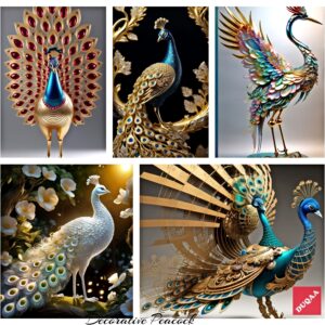 Discover The Exquisite Craftsmanship Of Duqaa With Our Decorative Peacock Showpiece! As A Leading Manufacturer And Exporter Of Christmas Decorative Products, We Take Pride In Delivering Unique And High-Quality Items From India. Elevate Your Festive Decor With Our Stunning Sculptures! 🎄✨ #Duqaa #Duqaahandicrafts #Christmasdecor