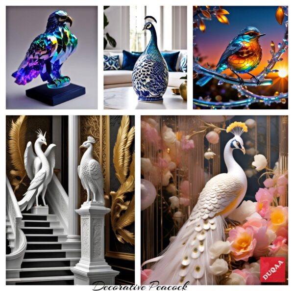 Unveil The Beauty Of The Duqaa Decorative Peacock Showpiece, A Testament To Our Commitment As A Manufacturer And Exporter Of Christmas Decorative Products. Each Piece Is Crafted With Care, Bringing A Touch Of Elegance To Your Festive Decor. Discover The Magic Of Duqaa! 🦚🎄 #Duqaa #Distributors #Exporter