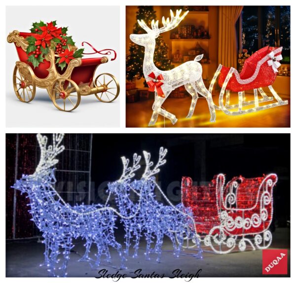 Celebrate The Magic Of Christmas With Duqaa's Sledge Santa's Sleigh Figurine! 🎉🛷 As A Premier Manufacturer And Exporter Of Festive Decorations, We Pride Ourselves On Delivering Quality And Creativity In Every Product. Make Your Holiday Season Special With Our Delightful Offerings! #Duqaahandicrafts #Christmasjoy #Wholesaler