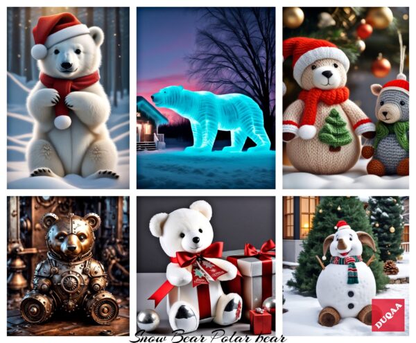 Discover The Magic Of The Holidays With Duqaa's Snow Bear Polar Bear Christmas Figurine! 🎄 As A Leading Manufacturer And Exporter Of Christmas Decorative Products From India, We Bring Festive Cheer To Your Home. #Duqaa #Duqaahandicrafts #Christmasdecor
