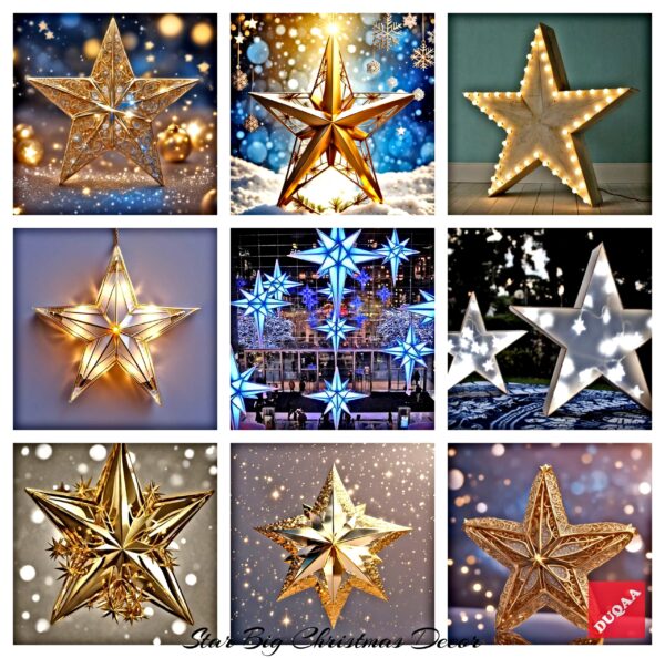This Christmas, Let Duqaa's Star Big Christmas Decor Be The Centerpiece Of Your Celebrations. Our Dedication To Excellence As A Manufacturer And Exporter Of Decorative Products Ensures That Your Home Radiates Luxury And Warmth. Celebrate The Season With Us! 🎊✨ #Duqaa #Christmasdecor #Luxuryliving