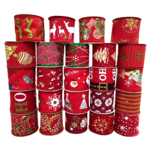 Elevate Your Holiday Decor With Duqaa's Exquisite Christmas Ribbons! 🎄 As A Leading Manufacturer And Exporter Of Christmas Decorative Products From India, We Bring You The Finest Quality To Make Your Celebrations Truly Special. Don't Miss Out On Adding A Touch Of Elegance To Your Festivities! #Duqaa #Christmasribbons #Handicrafts
