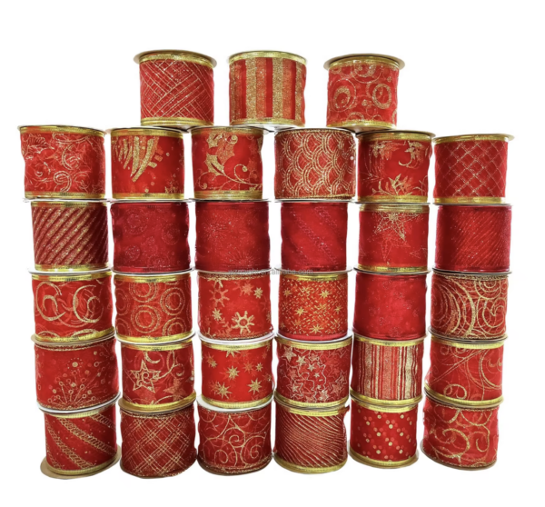 Elevate Your Festive Decor With The Exquisite Christmas Ribbons From Duqaa. As A Premier Manufacturer And Exporter, We Bring The Finest Craftsmanship From India To Your Celebrations. 🎄✨ #Duqaa #Christmasribbons #Luxurydecor