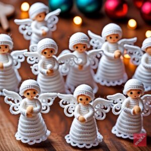 ✨🎄 Duqaa Christmas Angels: Stunning Holiday Decorations for Every Home! 🎅🎁
