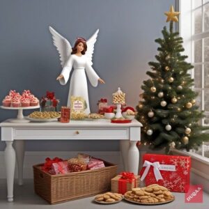 Celebrate Christmas with Duqaa’s Enchanting Angels & Festive Ornaments! 🎅🎁