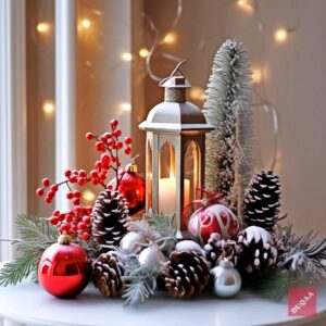 🎄🕯️ Light up your holiday season with Duqaa’s Christmas table top items, featuring stunning Lanterns and festive Accessories for the perfect festive touch! ✨🎅