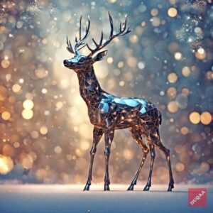 🎅🦌 Duqaa’s Christmas reindeer figurines, statues, and designer sculptures come in multiple sizes and materials, including metal, wood, and resin. 🌟🎄