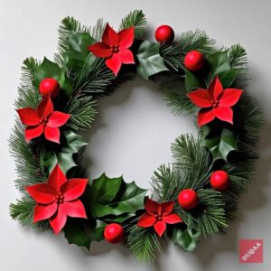 🌟🌲 Duqaa’s Christmas Wreaths come in a range of styles from Rustic Wreaths to Floral Wreaths, crafted from premium materials to bring festive cheer to your home. 🎁✨